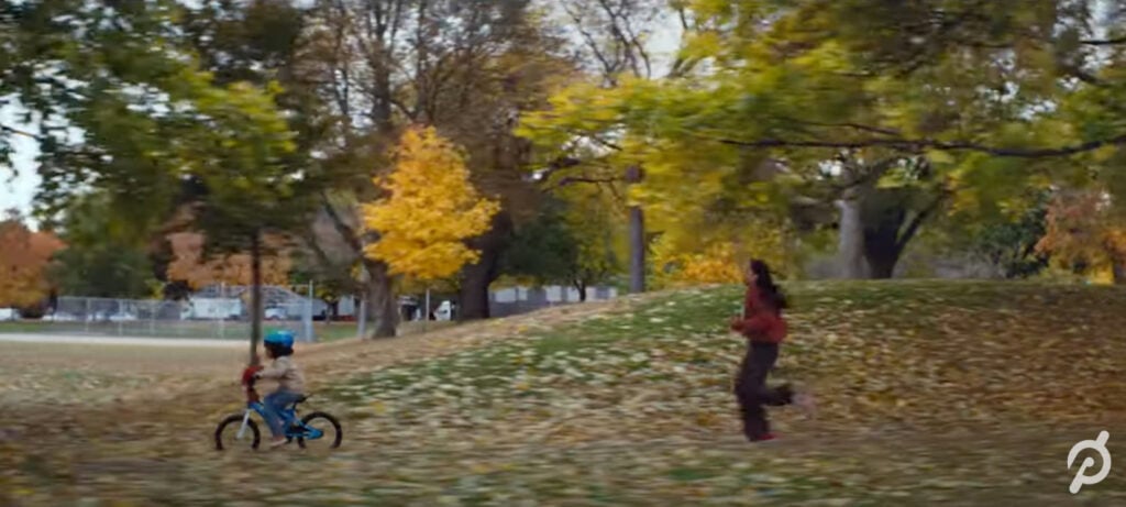New Peloton "Keep Up" commercial.